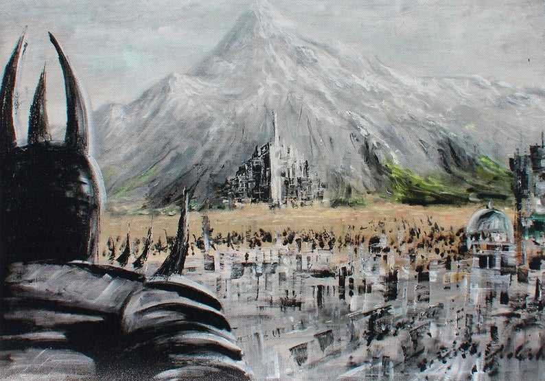 Nazgul & Minas Tirith - The Lord of The Rings & The Return of The