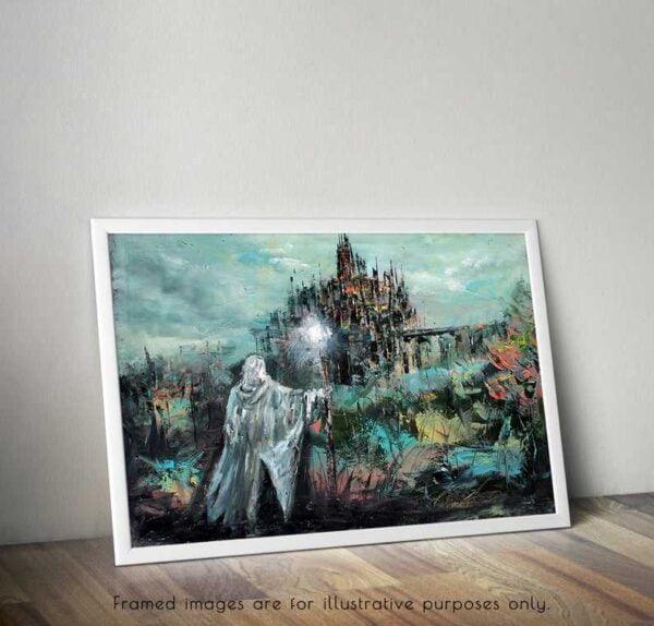 Lord of the Rings Fellowship of the Ring Canvas Print LOTR 