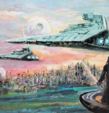 star wars exclusive paintings scenery