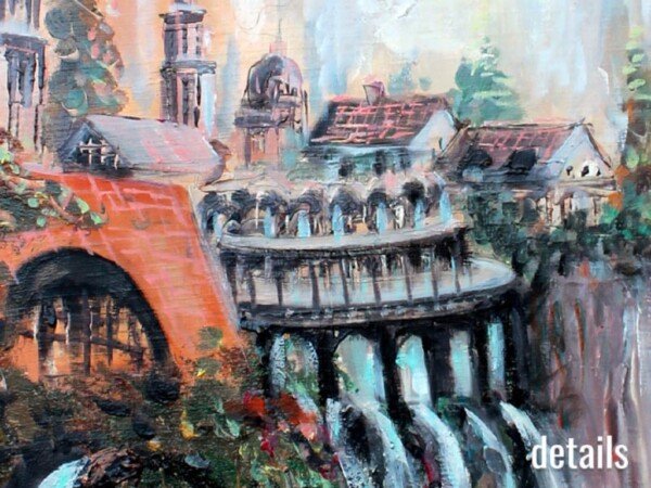 Rivendell Wall Art - popular LOTR Gift