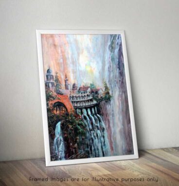 Gandalf Ride To Minas Tirith Wall Art - Gondor Canvas Print - GaleriFoton